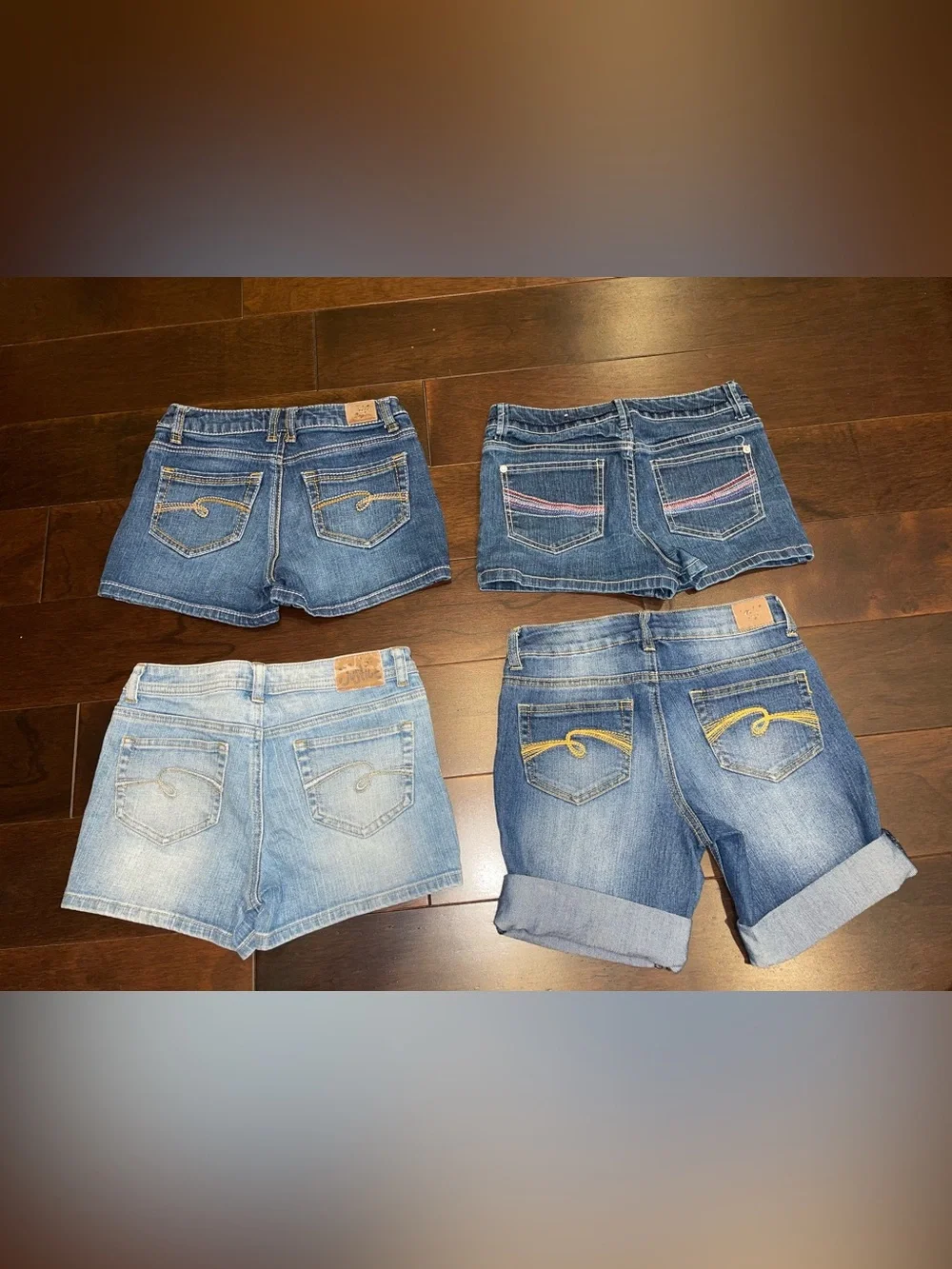 Girls shorts bundle 4 pack size 12